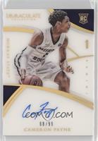 Rookie Autographs - Cameron Payne #/99