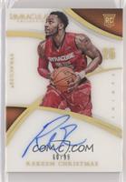 Rookie Autographs - Rakeem Christmas #/99