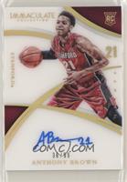 Rookie Autographs - Anthony Brown #/99