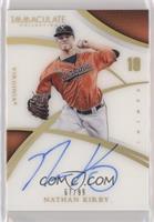 Rookie Autographs - Nathan Kirby #/99
