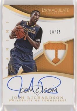 2015 Panini Immaculate Collection Collegiate - [Base] - Immaculate Signature Patch Gold #376 - Rookie Autographs - Josh Richardson /25 [Noted]