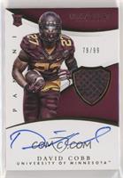 Rookie Autographs - David Cobb #/99