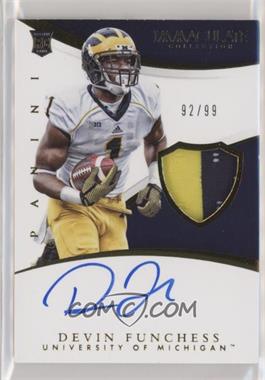 2015 Panini Immaculate Collection Collegiate - [Base] - Immaculate Signature Patch #328 - Rookie Autographs - Devin Funchess /99