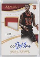 Rookie Autographs - Delon Wright [Noted] #/25