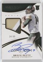 Rookie Autographs - Bryce Petty #/99