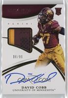 Rookie Autographs - David Cobb #/99