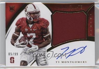 2015 Panini Immaculate Collection Collegiate - [Base] - Premium Patches Autograph #333 - Rookie Autographs - Ty Montgomery /99