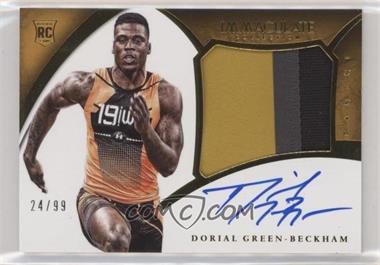2015 Panini Immaculate Collection Collegiate - [Base] - Premium Patches Autograph #340 - Rookie Autographs - Dorial Green-Beckham /99