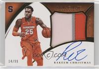 Basketball - Rakeem Christmas #/99