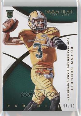 2015 Panini Immaculate Collection Collegiate - [Base] #113 - Rookie - Bryan Bennett /99