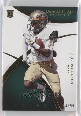 2015 Panini Immaculate Collection Collegiate - [Base] #145 - Rookie - J.J. Nelson /99