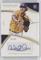 Collegiate Rookie Autographs - Anthony Ranaudo #/99