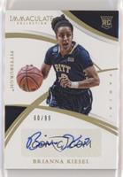 Collegiate Rookie Autographs - Brianna Kiesel #/99