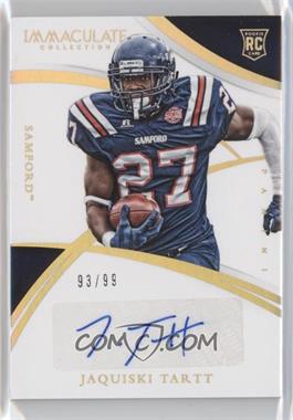 2015 Panini Immaculate Collection Collegiate - [Base] #250 - Collegiate Rookie Autographs - Jaquiski Tartt /99