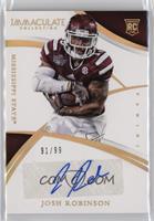 Collegiate Rookie Autographs - Josh Robinson #/99