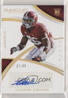 Collegiate Rookie Autographs - Landon Collins #/99