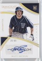 Collegiate Rookie Autographs - Matt Szczur #/99