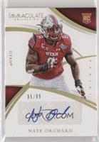 Collegiate Rookie Autographs - Nate Orchard #/99