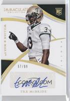 Collegiate Rookie Autographs - Tre McBride #/99