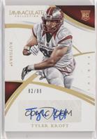 Collegiate Rookie Autographs - Tyler Kroft #/99