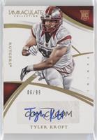 Collegiate Rookie Autographs - Tyler Kroft #/99