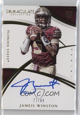2015 Panini Immaculate Collection Collegiate - [Base] #301 - Rookie Autographs - Jameis Winston /99