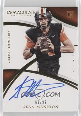 2015 Panini Immaculate Collection Collegiate - [Base] #306 - Rookie Autographs - Sean Mannion /99