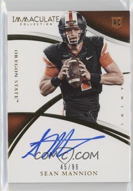 2015 Panini Immaculate Collection Collegiate - [Base] #306 - Rookie Autographs - Sean Mannion /99