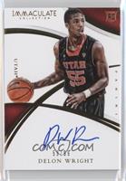 Rookie Autographs - Delon Wright [Noted] #/99