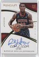 Rookie Autographs - Rondae Hollis-Jefferson #/99