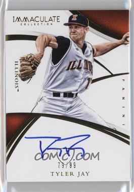 2015 Panini Immaculate Collection Collegiate - [Base] #TJ - Rookie Autographs - Tyler Jay /99