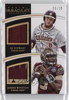 DJ Stewart, Jameis Winston #/25