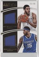 Karl-Anthony Towns, Willie Cauley-Stein #/99