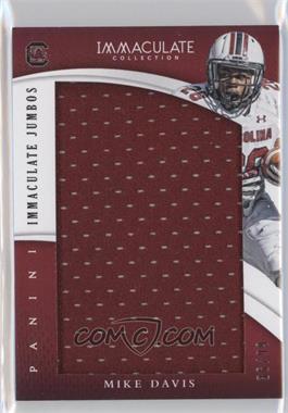 2015 Panini Immaculate Collection Collegiate - Immaculate Jumbos #17 - Mike Davis /99