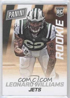 2015 Panini National Convention - [Base] - Decoy Thick Stock #28 - Rookie - Leonard Williams