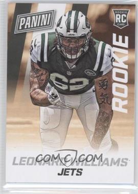 2015 Panini National Convention - [Base] - Decoy Thick Stock #28 - Rookie - Leonard Williams