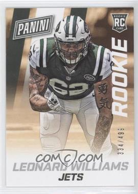 2015 Panini National Convention - [Base] #28 - Rookie - Leonard Williams /499