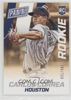 Rookie - Carlos Correa #/499