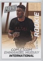 Rookie - Emmanuel Mudiay [Noted] #/499