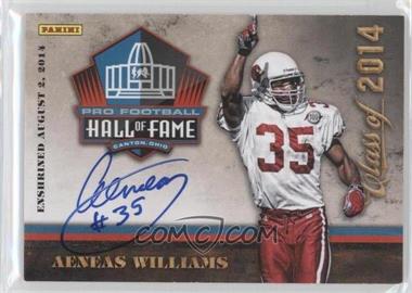 2015 Panini National Convention - Pro Football Hall of Fame Class of 2014 Autographs #AW - Aeneas Williams