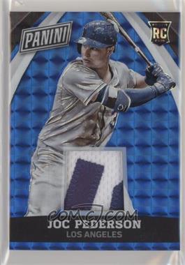 2015 Panini National Convention - VIP - Blue Hyperplaid Memorabilia #71 - Joc Pederson /25