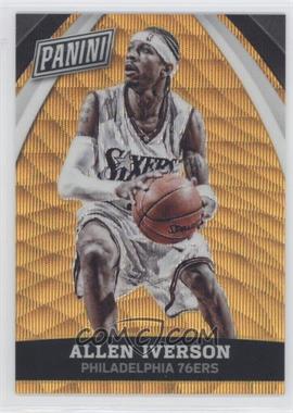 2015 Panini National Convention - VIP - Gold Wave Prizm #20 - Allen Iverson /15