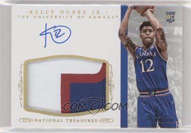 2015 Panini National Treasures College - [Base] - Century Gold #362 - Basketball Materials Signatures - Kelly Oubre Jr. /10