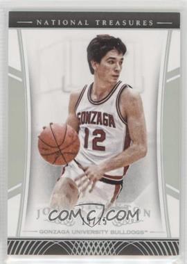 2015 Panini National Treasures College - [Base] - Century Silver #145 - Legends - John Stockton /25