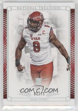 2015 Panini National Treasures College - [Base] - Century Silver #187 - Rookies - Nate Orchard /25