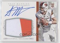 Football Materials Signatures - Sean Mannion #/25