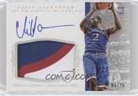 Basketball Materials Signatures - Cliff Alexander #/25