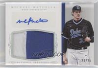 Baseball Materials Signatures - Michael Matuella #/25