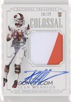 Football Materials Signatures - Sean Mannion #/25