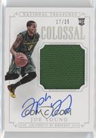 Basketball Materials Signatures - Joe Young #/25